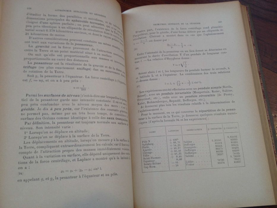 H. Roussilhe - Cours d'Astronomie appliquée et Géodésie