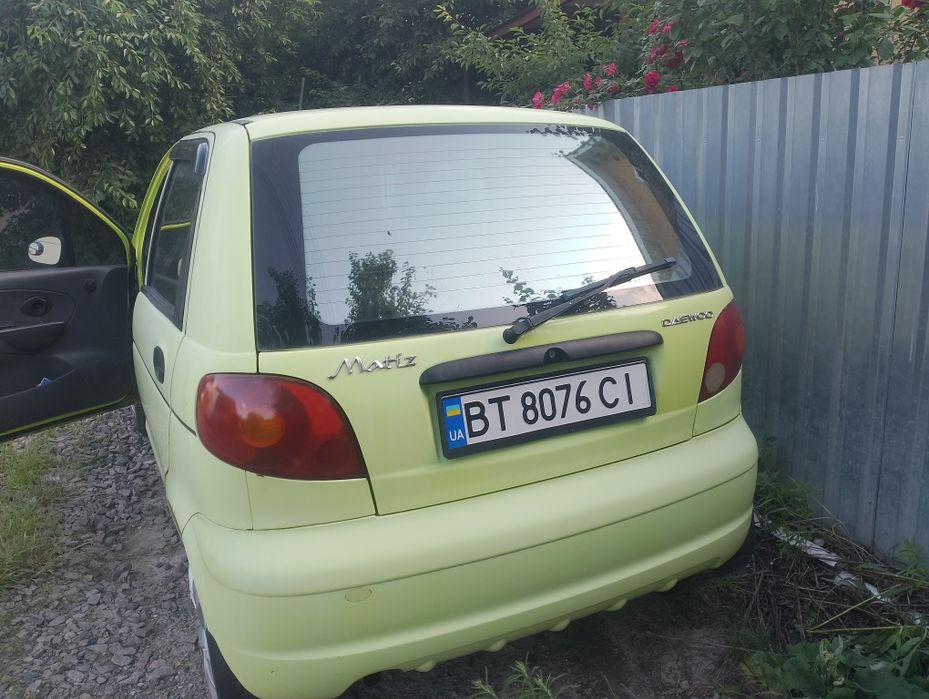 Део Матіз 2008 рік