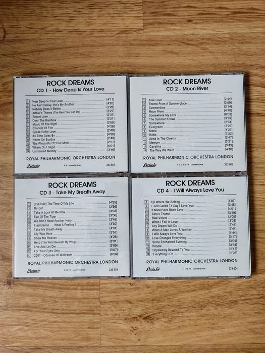 Zestaw płyt CD - Rock Dreams