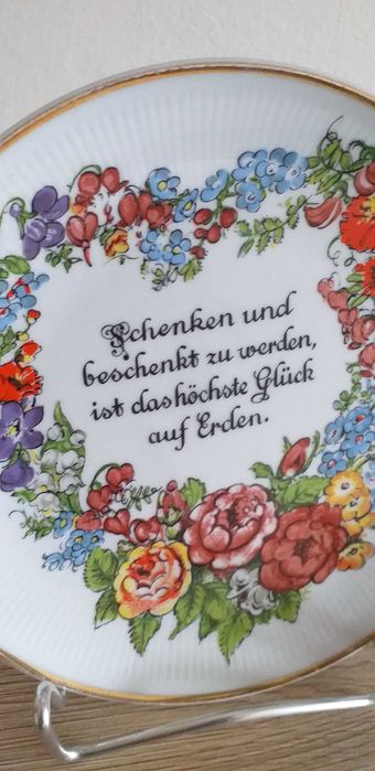 Talerz ozdobny niemiecki