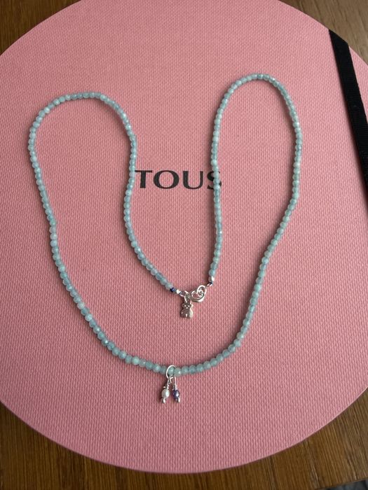 Naszyjnik Tous Kamille  z Amazonitem