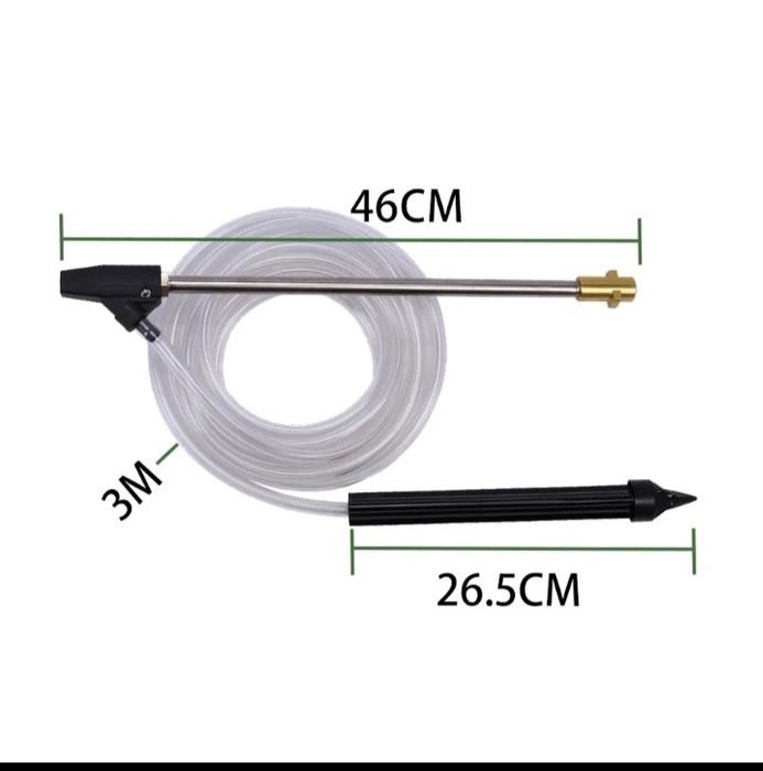 Піскоструй на мийку , пескоструйная насадка Керхер , гидропескоструй