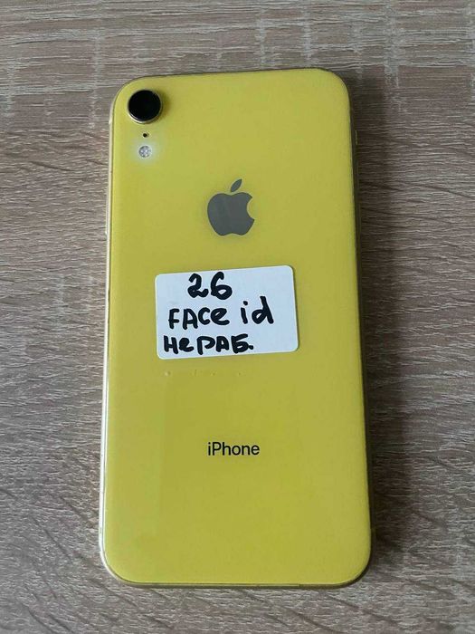 Айфон Xr 64 Gb ,емкость батареи 75%,не работает Face ID