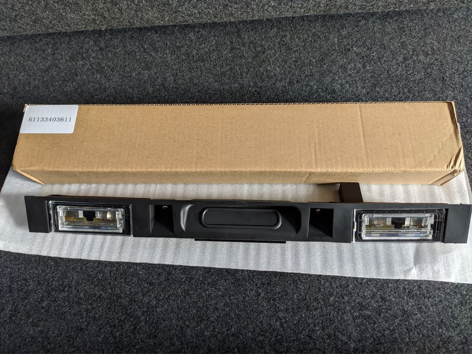 Планка подсветки номера bmw e53 e83 х5 х3 е53 е83