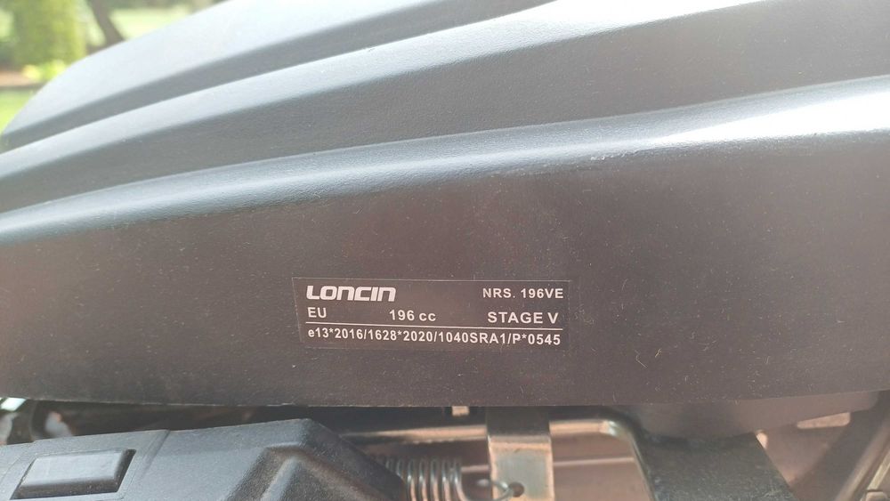 Silnik LONCIN 196CC uszkodzony