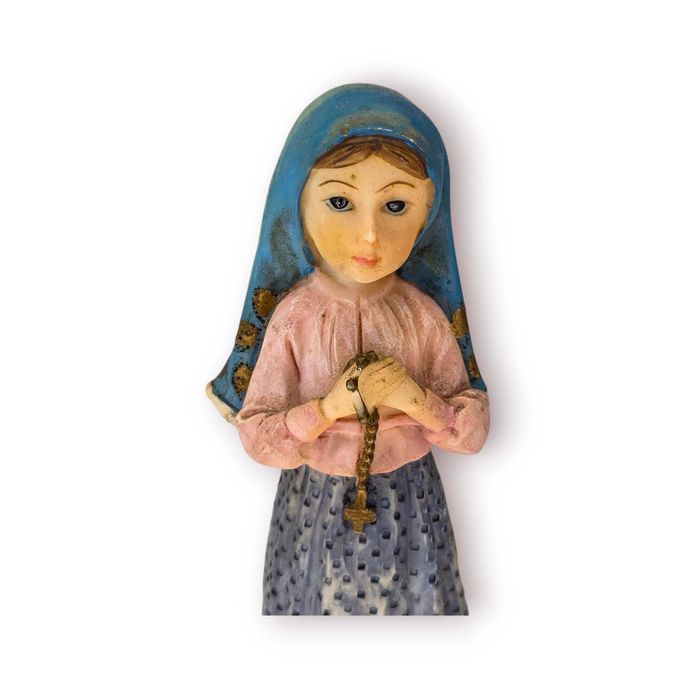Escultura Religiosa Beata Jacinta– Marfinites LF Portugal–Base Madeira