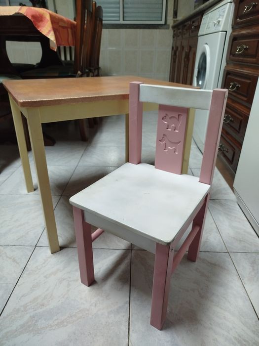 Mesa e Cadeira Infantil