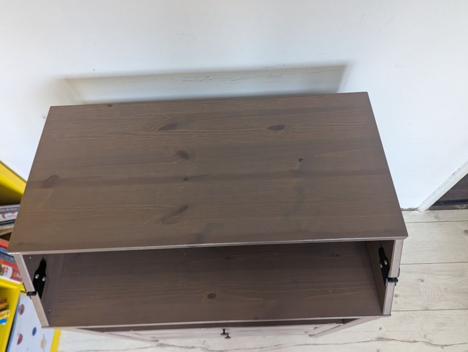 Komoda z przewijakiem IKEA Sundvik szary brąz