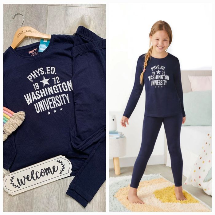 Піжама бавовна/фланель для дівчинки від 2 до 12 р, (98/146 ріст) НОВА