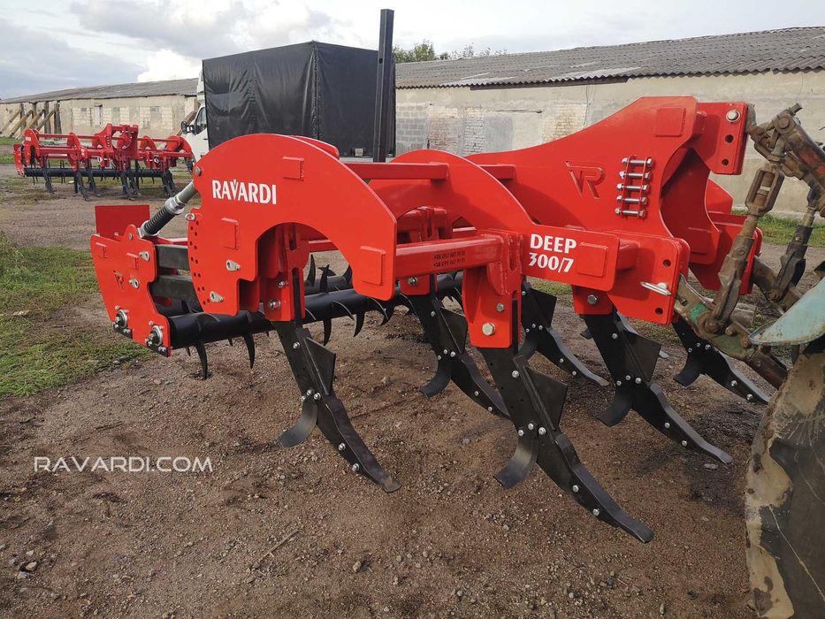 Глибокорозпушувач RAVARDI DEEP 300/7 Україна - Італія 3м Gaspardo ГРУ