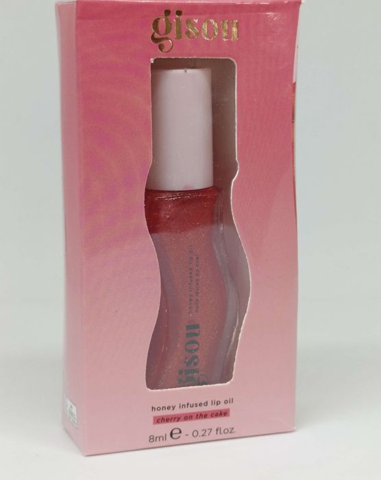 Gisou Honey Infused Lip Oil Cherry on the Cake 8ml błyszczyk olejek do