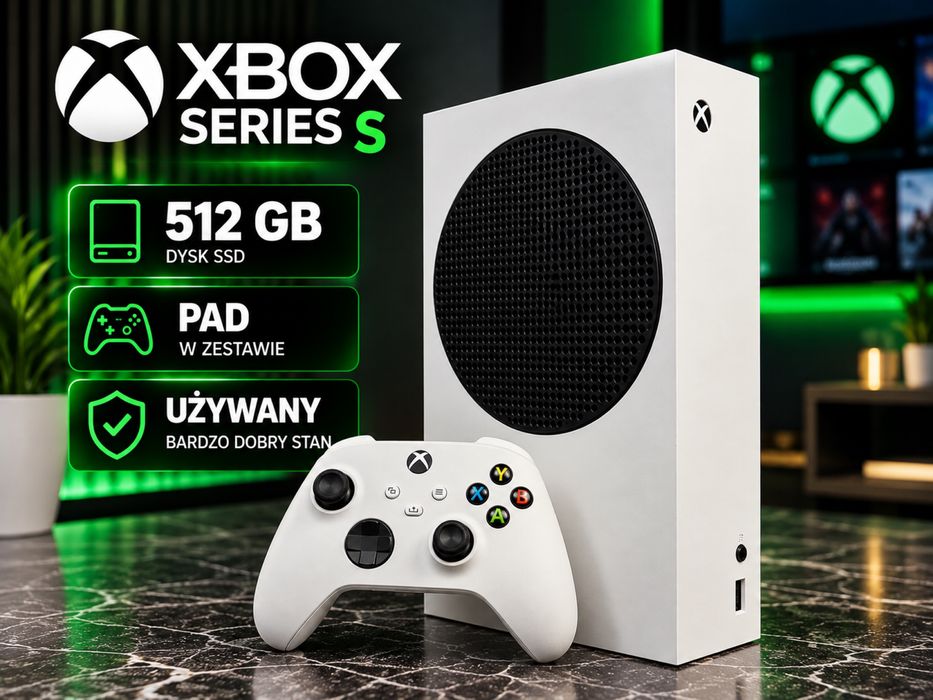 Konsola Xbox Series S 512 GB Idealny Stan