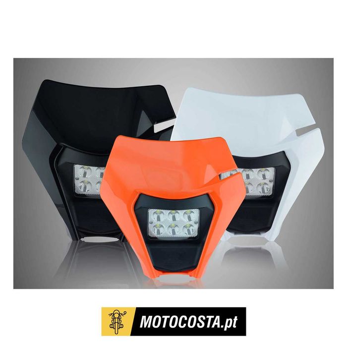 Farol LED Supermoto KTM EXC SXF - 36W Motocross Enduro