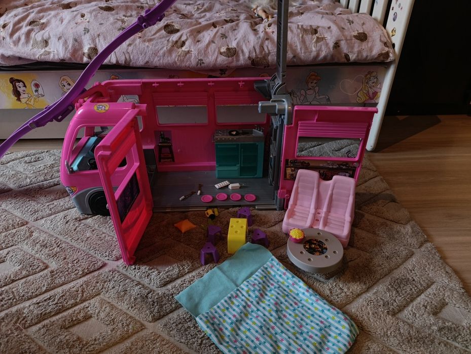 Kamper barbie stan bardzo dobry
