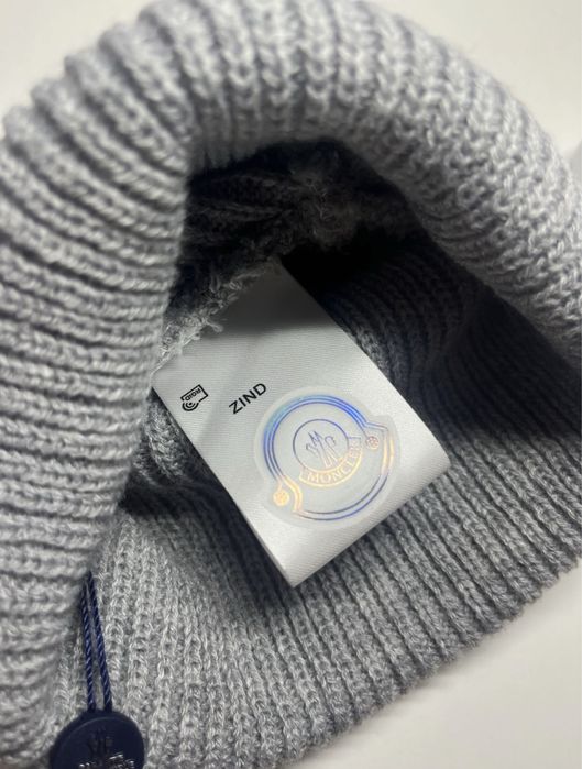 Gorro Moncler Cinzento
