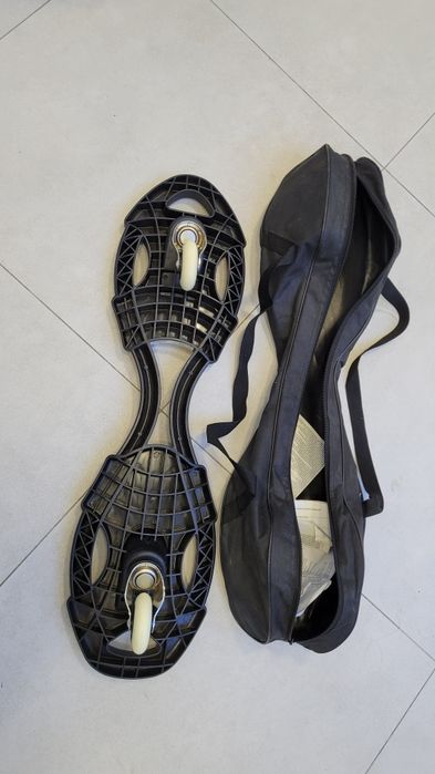 Deskorolka dwukołowa waveboard Decathlon