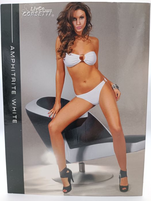 Białe bikini Livia Corsetti LivCo Amphitrite white nowe rozm. M