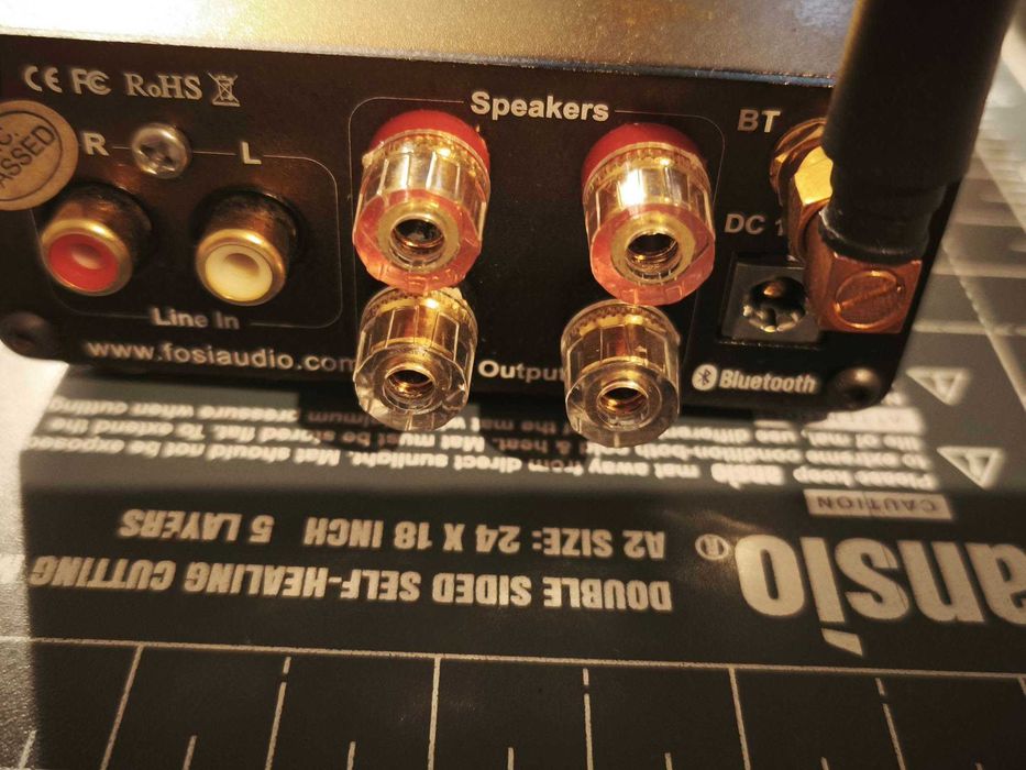 Amplificador áudio HI-FI Bluetooth