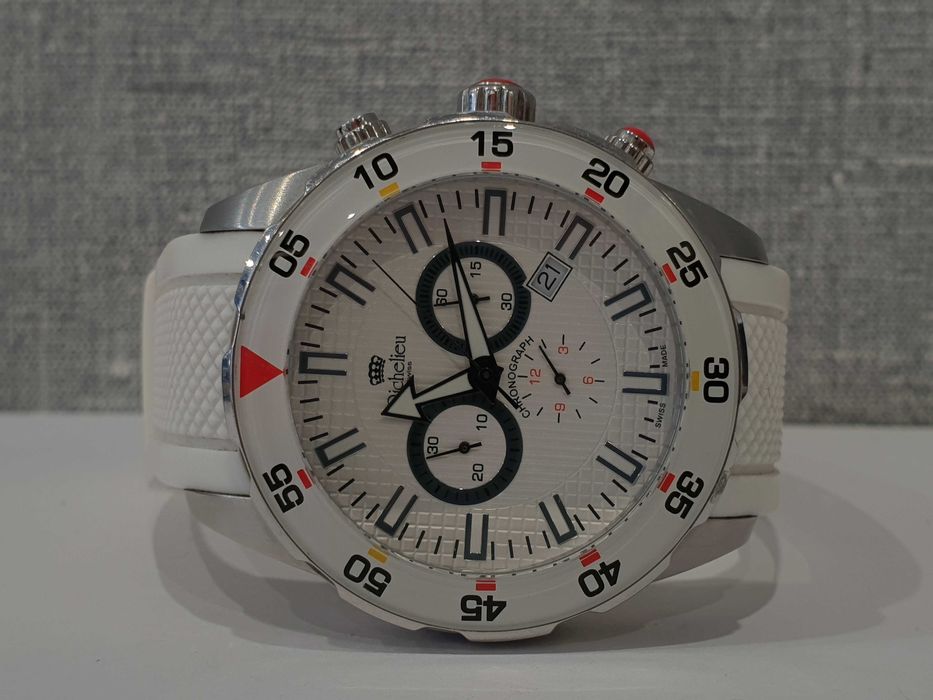 Мужские часы годинник Richelieu MRI800503911 Swiss Made 47мм