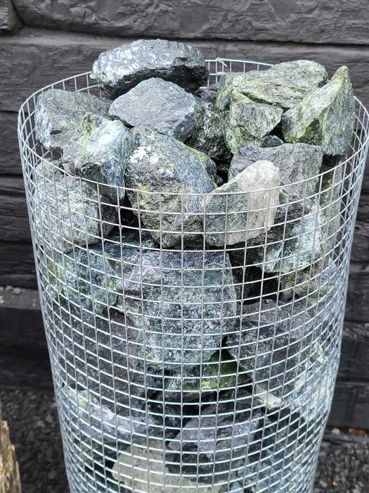 Kamień zielony gabionowy Green Gabion Kamienie ogrodowe dekoracyjne akwarystyka