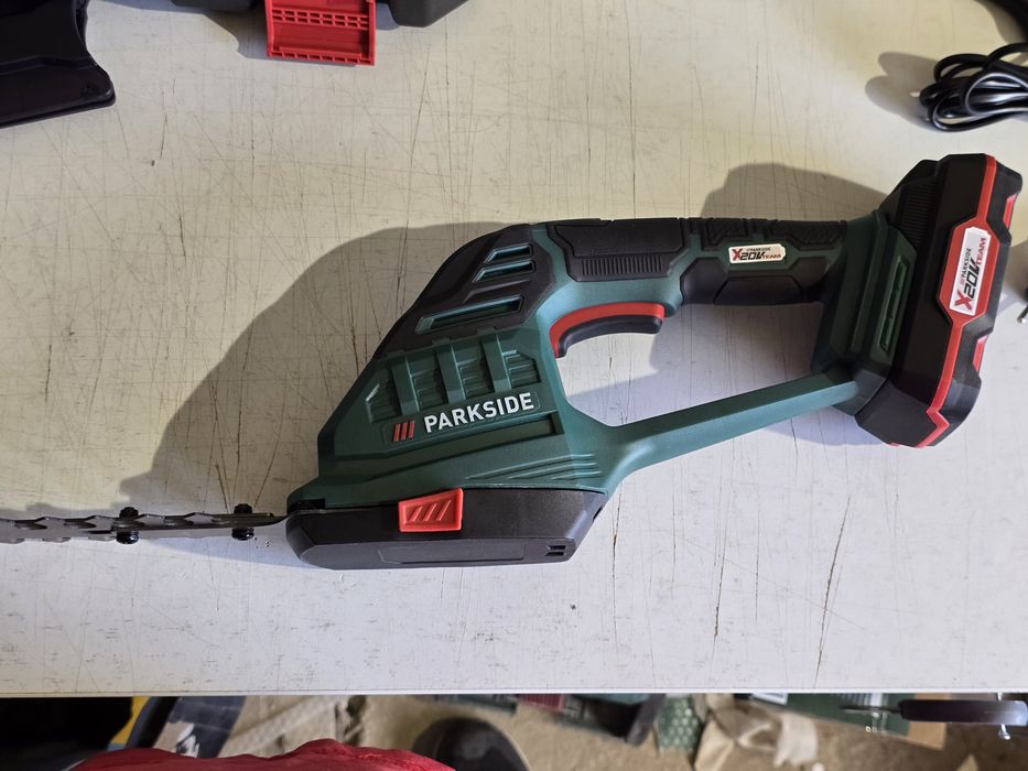 Corta sebes & aparador parkside 20v