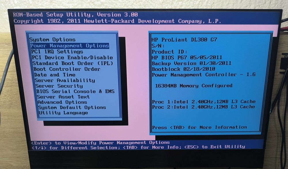 Servidor HP DL380 Gen7