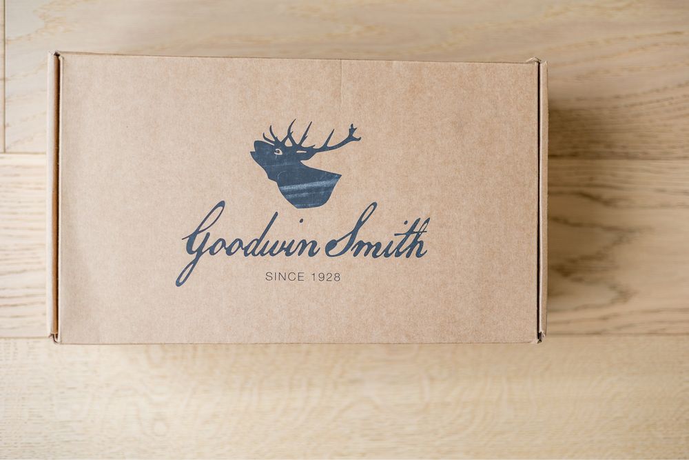 Goodwin Smith 42 eleganckie męskie Nowe Brązowe Oxford / Derby prezent