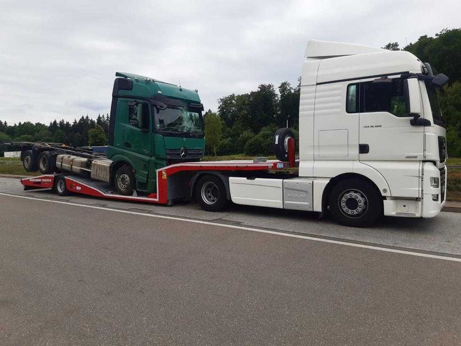 Niskopodwozie Laweta TIR - Wynajem Transport