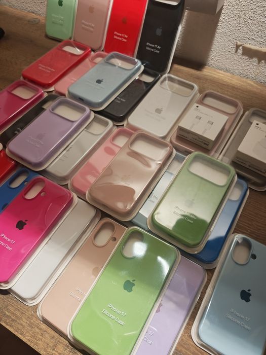 Capas iPhone 17 e  16 e Carregador e cabos