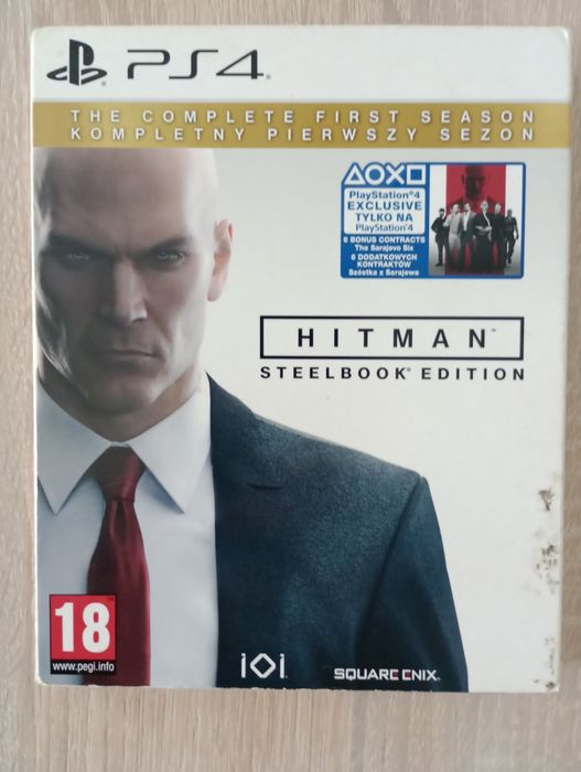 PlayStation4 - ps4 HITMAN SteelBook Edition code〇コード未