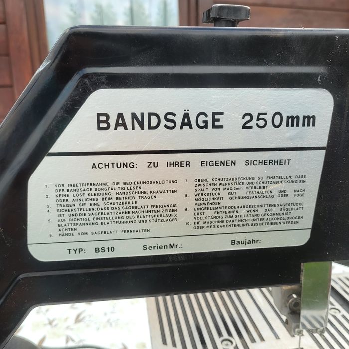 Piła taśmowa 250mm