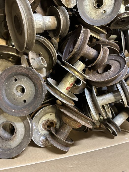 Koło kółko dwu pasowe podwójne klinowe silnika kosiarka traktorek wał