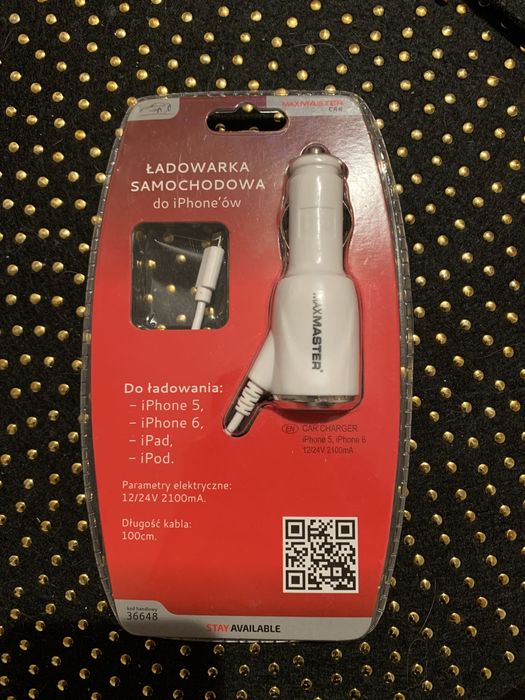 Ładowarka samochodowa iPhone