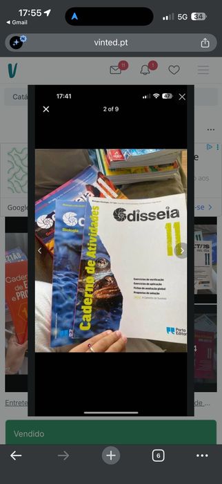 Livro do 11 ano nada escrito