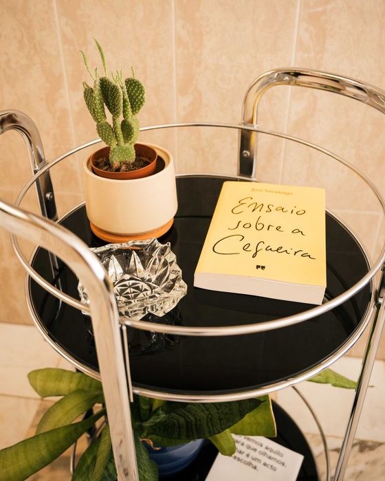 Bar Vintage em Metal cromado