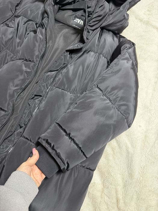 пуховик zara синтепон  пальто тепле до -20