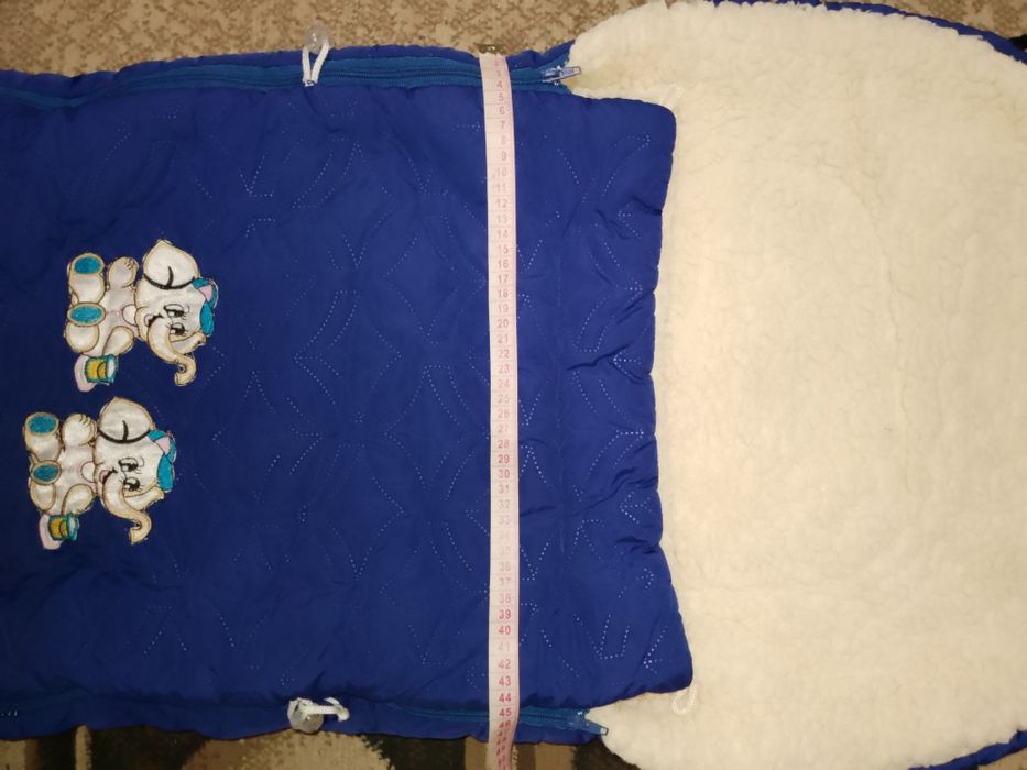 Зимовий дитячий конверт