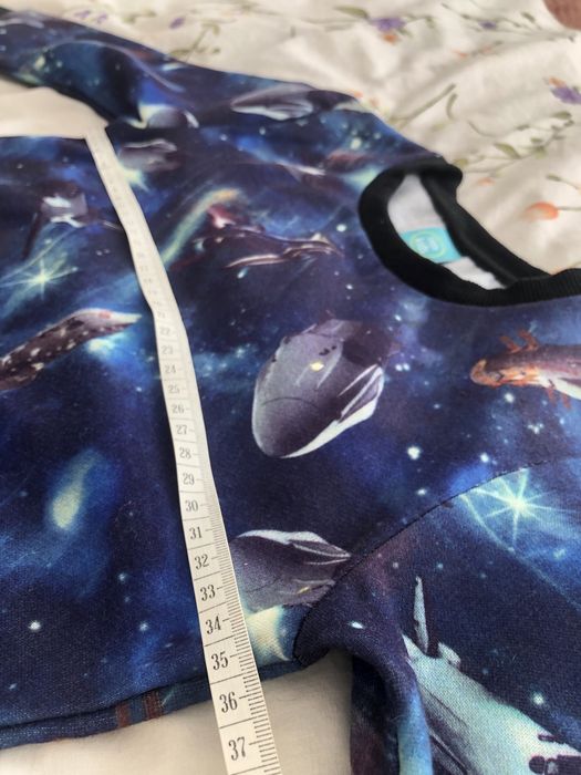 Bluza kosmiczna dla chłopca r.110