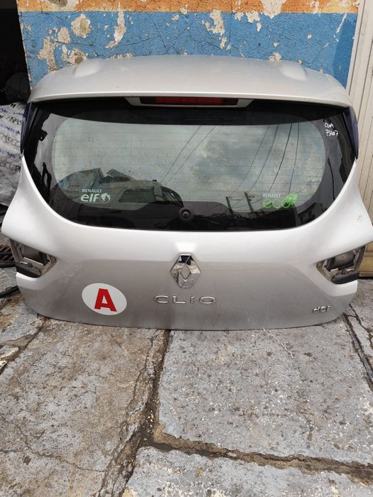 Tampa da mala Renault Clio 4 / IV cinza prata