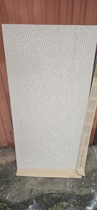 Płytki ścienne, gres 120×60 biała
