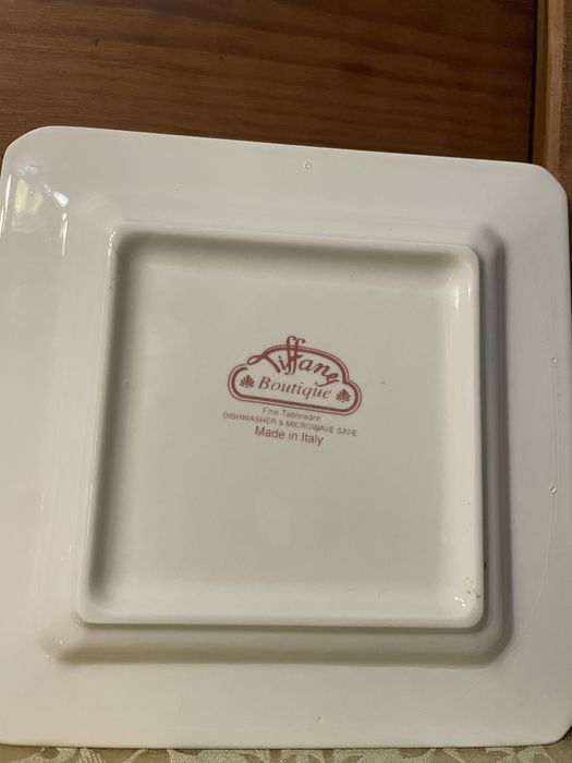 Pratos colecionáveis Tiffany