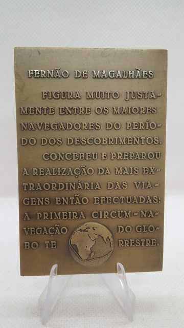 Placa em Bronze de Fernão Magalhães