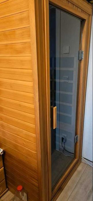 Sauna infrarot infrared kabina na podczerwień radio dotykowa