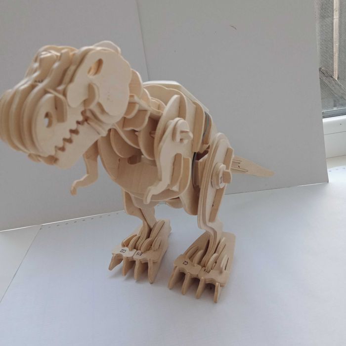 механічний игрушка 3д пазл динозавр
