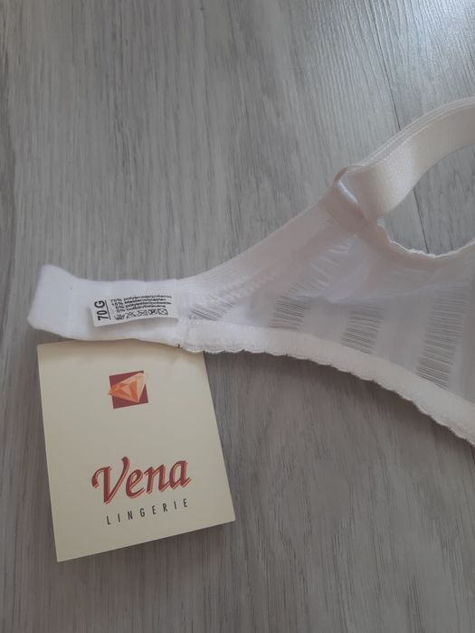 Biały biustonosz 70G Vena Dobra Jakość