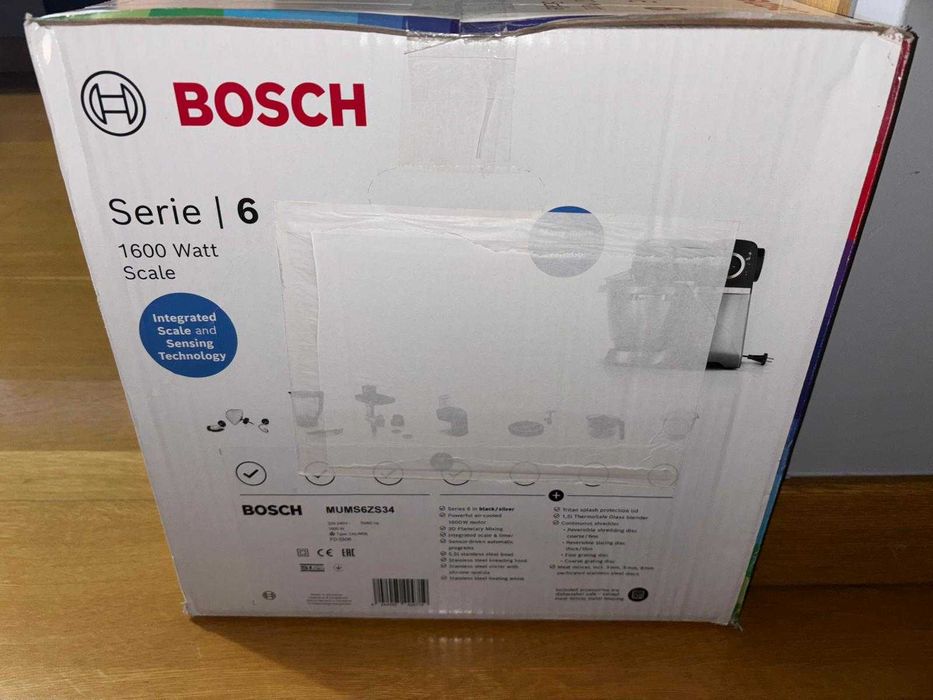 (NOVO) BOSCH Robô de cozinha Serie 6 MUMS6ZS34