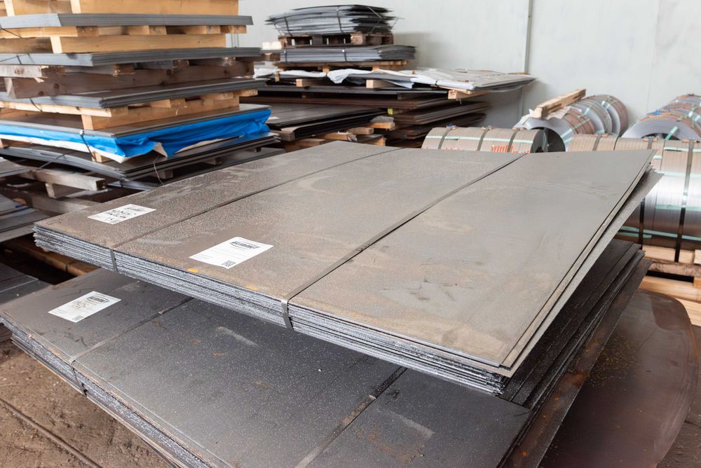 Blacha stalowa kawałkowa zimnowalcowana