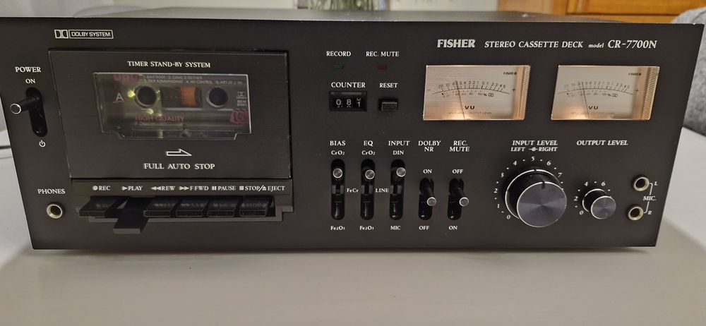 Magnetofon deck Fisher CR7700N