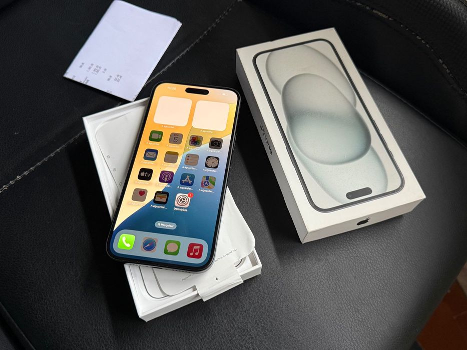 Vendo iPhone 15 Plus Preto 128Gb Livre Fatura Garantia