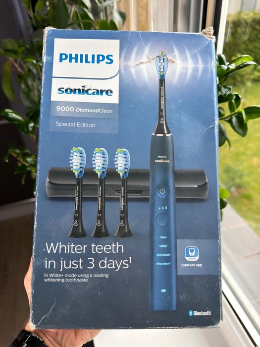 Szczoteczka soniczna Philips Sonicare HX9911/89 DIAMOND + 4 KOŃCÓWKI
